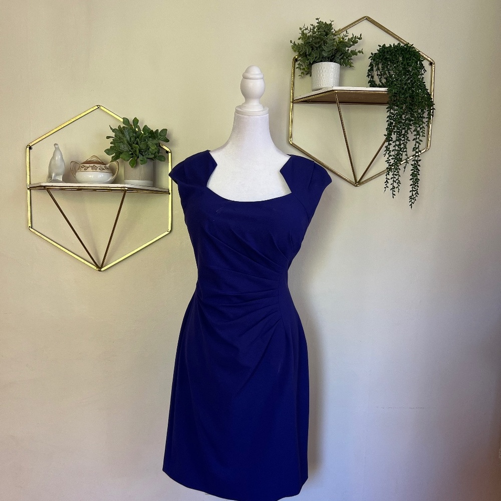 Classy Calvin Klein Royal Blue Dress